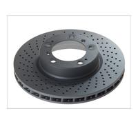 Disco freno ATE 24.0128-0131.1 anteriore, ventilato, altamente carbonizzato, 1 Pezzo