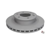 Disco freno ATE 24.0128-0203.1 anteriore, ventilato, altamente carbonizzato, 1 Pezzo