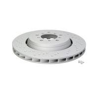 Disco freno ATE 24.0128-0208.2 anteriore, ventilato, altamente carbonizzato, 1 Pezzo