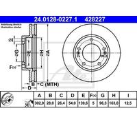 ATE Discofreno 24.0128-0227.1