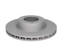 Disco freno ATE 24.0128-0246.1 anteriore, ventilato, altamente carbonizzato, 1 Pezzo