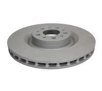 2X Disco Freno Ate 24-0128-0253-1 per Fiat Opel Vauxhall Assale Anteriore