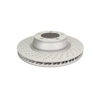 ATE 1X Disco Freno Posteriore Ø3500 Forato/Interno Per Porsche 911 997