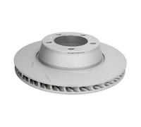 Disco freno ATE 24.0128-0283.1 posteriore, fessura, altamente carbonizzato, 1 Pezzo