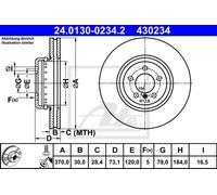 ATE Discofreno 24.0130-0234.2