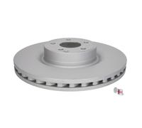 ATE Disco freno 24.0132-0139.1 anteriore ventilato altamente carbonizzato 1 pezzo