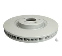 Disco freno ATE 24.0134-0108.1 anteriore, ventilato, altamente carbonizzato, 1 pezzo