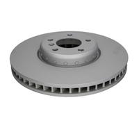 Disco freno ATE 24.0136-0115.2 anteriore, ventilato, altamente carbonizzato, 1 Pezzo