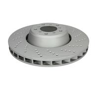 Disco freno ATE 24.0136-0116.2 anteriore, ventilato, altamente carbonizzato, 1 pezzo