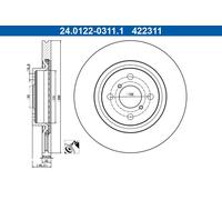 Disco freno ATE 24012203111 per TOYOTA