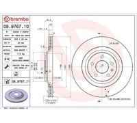 Disco freno AUDI A6 C6 S6 09.9767.11