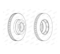 Disco freno BERAL BCR242A, 1 Pezzo