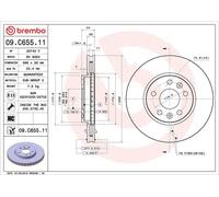 BREMBO Discofreno 09C65511