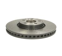 Disco freno BREMBO 09A4261X anteriore, gelocht, ventilato, perforato, 1 pezzo