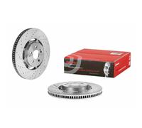 Disco freno BREMBO 09D41133 posteriore, ventilato, altamente carbonizzato, 1 Pezzo