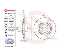 BREMBO 09.D420.11 Disco freno