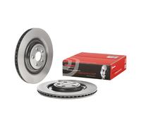 Disco freno BREMBO 09D43411 posteriore, ventilato, altamente carbonizzato, 1 Pezzo