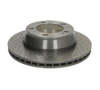 Disco freno BREMBO 9666511 posteriore, ventilato, altamente carbonizzato, 1 Pezzo