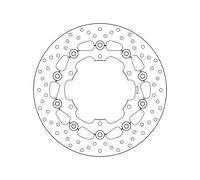 Brembo dischi freno flottanti con ABE KIT PAST.FRENO CON ABE
