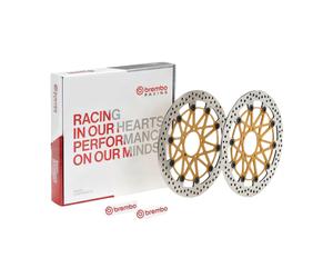 Disco freno Brembo Supersport 208B85911 con approvazione, flottante ant. 2 pezzi