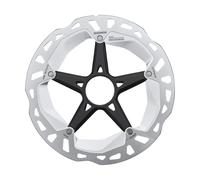 Disco freno con anello di bloccaggio interno con magnete Shimano RT-MT800 Center Lock Ice Technoligies Freeza Gris