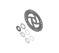 Disco freno con anello di bloccaggio scanalatura interna Shimano RT-CL800 Center Lock Ice Technoligies Freeza Gris