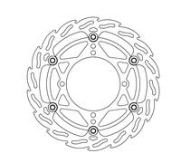 Moto-master Flame Kawasaki 112084 Brake Disc Argento