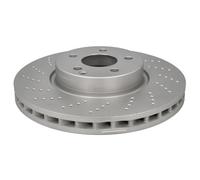 Disco freno DELPHI BG9076C anteriore, ventilato, altamente carbonizzato, 1 Pezzo