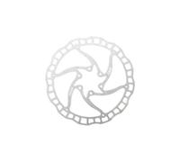 Elvedes Lx18 6 Rotor Bolts Brake Disc Argento 180 mm Silver