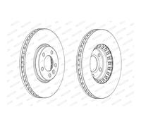 Disco freno FERODO DDF2182C-1 anteriore, ventilato, 1 Pezzo