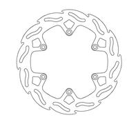 Moto-master Flame Fantic/yamaha 110725 Brake Disc Argento