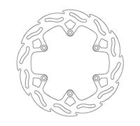 Moto-master Flame Fantic/yamaha 110725 Brake Disc Argento