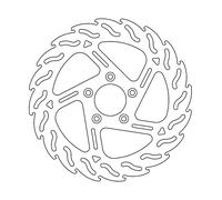 Moto-master Flame Harley Davidson 110745 Right Front Brake Disc Argento