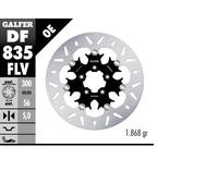 Harley-Davidson XG1 Street 750 2014-2015 Galfer Ant. Galleggiante Rotondo Dischi