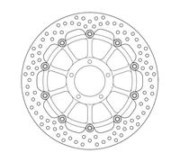 Disco freno flottante serie Halo MOTO-MASTER 320 mm 113103