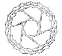 Galfer Wave Fixed 6b System Brake Disc Argento 140 mm Silver