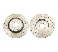 Disco freno TRW DF6422 anteriore, perforato, fessura, 1 Pezzo