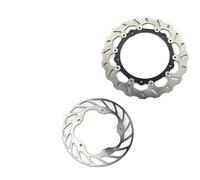 Disco Freno Kit Dischi Freno Anteriori E Posteriori Per Moto Per BMW S 1000 R S1000R S1000 R 2014-UP 320 Mm Ricambi Per Dischi Freno Installazione freni motociclette(Nero)