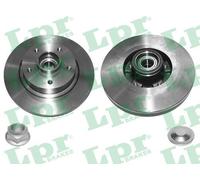 2x Disco freno pieno R1049PCA SAMKO per RENAULT GRAND SCÉNIC III SCÉNIC III