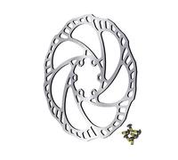 MAGURA 6 Fori, Disco del Freno Unisex-Adulto, Argento, Ø 180mm