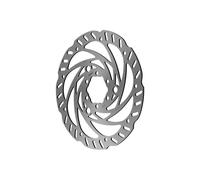 Disco freno MDR-A 160 mm 6 fori acciaio inox argento compatibile MT A