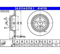 ATE Discofreno 24.0114-0119.1