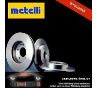 Disco Freno Metelli 23-1380C per Mini Assale Anteriore