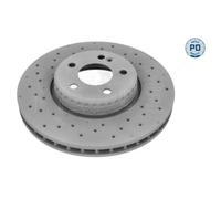 2x Meyle 083 521 1005 / Pd Disco Freni Anteriore per Mercedes-Benz W205 S205