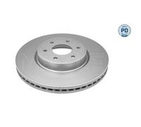 2x Originale MEYLE Disco Freno 083 521 0042 / Pd per Mercedes-Benz