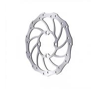 Disco Freno Monoblocco 180mm Argento 4 Fori per Rohloff - Spessore 2mm