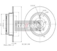 Disco Freno Originale MAXGEAR 19-0975 Per Volvo