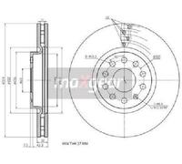 MAXGEAR 19-3215 Disco freno