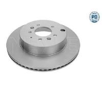 2x Originale MEYLE Disco Freno 35-15 523 0023 / Pd per Mazda