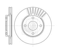Disco freno PER Ford C-Max II 1.6 FlexiFuel 88 KW 120 CV